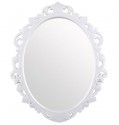 Зеркало в рамке Альтернатива Ажур Белое М1656