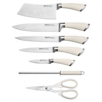 Набор ножей AGNESS 911-502 на подставке 8 предметов