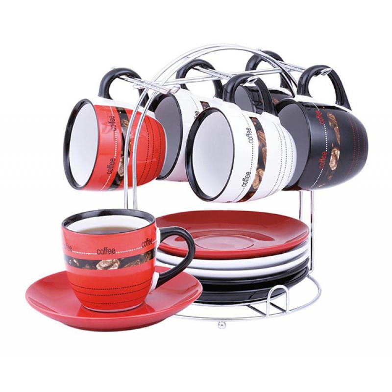 Купить Чайный набор Wellberg Glamour WB-23603 на 6 персон по цене 1104 ...