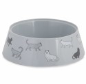 Миска для домашних животных Альтернатива ZOO PLAST Cats М4369 Серый 0.3л