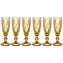Набор бокалов для шампанского Lefard 781-148 MUZA COLOR Ромбо 150мл 6шт