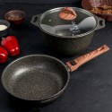 Набор посуды KUKMARA №18 "Granit Ultra" Original нкп18го 3 предмета