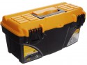 Ящик для инструментов ТИТАН М-16 Черный с желтым М2931