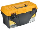 Ящик для инструментов ТИТАН М-18 Черный с желтым М2932