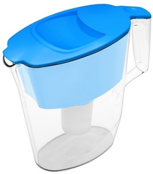Фильтр-кувшин для очистки воды Аквафор Стандарт (В15) 2.5л голубой