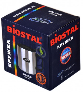 Термокружка BIOSTAL Классика NM-450B 450мл