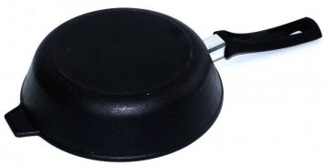 Сковорода-сотейник чугунная с крышкой Добрыня DO-3316 24см