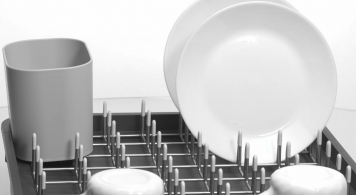 Сушилка для посуды раздвижная Ambient Omni AOM004PPGR Графит