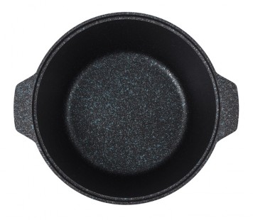 Кастрюля-жаровня KUKMARA "Granit Ultra" Blue жгг31а 3л