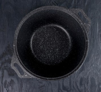 Набор посуды KUKMARA №6 "Мраморная" Темная нкп06мт 3 предмета