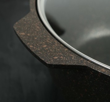 Кастрюля-жаровня KUKMARA "Granit Ultra" Original жго41а 4л