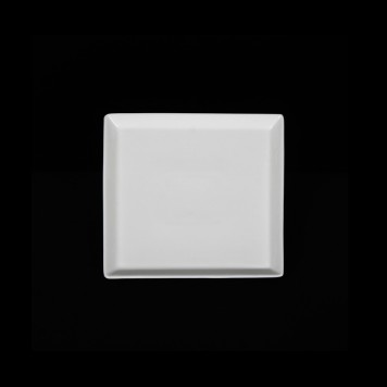 Тарелка квадратная Corone White Carre фк660 12.7х12.7 см