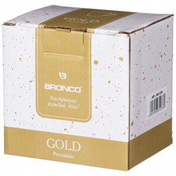 Кружка BRONCO 263-1076 Gold 310мл