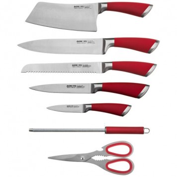 Набор ножей AGNESS 911-501 на подставке 8 предметов