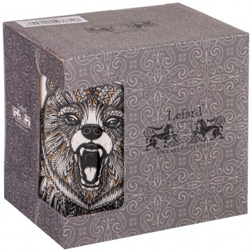 Кружка Lefard 97-631 Animal World Медведь в подарочной упаковке 500мл