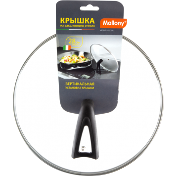 Крышка MALLONY 987032 Vetro-Special с вертикальной установкой 22см