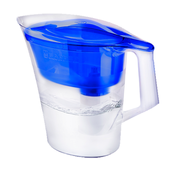 Фильтр-кувшин для очистки воды Барьер Твист 4л синий
