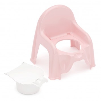 Горшок-стульчик детский Альтернатива PLAST LAND Розовый М1528