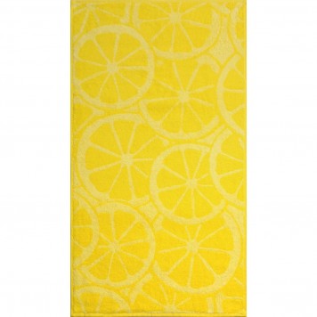 Полотенце махровое ДМ Текстиль Люкс Lemon color ПЛ-2602-03947 50х90