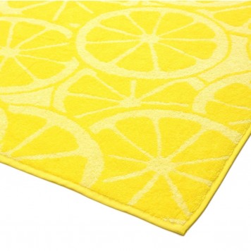 Полотенце махровое ДМ Текстиль Люкс Lemon color ПЛ-2602-03947 50х90