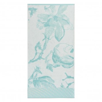Полотенце махровое Cleanelly Blue magnolia (Блу магнолия) ПЦ-634-4576 цв.10000 50х100