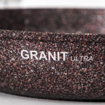 Сковорода KUKMARA "Granit Ultra" Red сга240а 24см