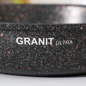 Сковорода KUKMARA "Granit Ultra" Original сго222а со съемной ручкой 22см