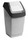 Контейнер для мусора IDEA Хапс М2472 Мраморный 25л